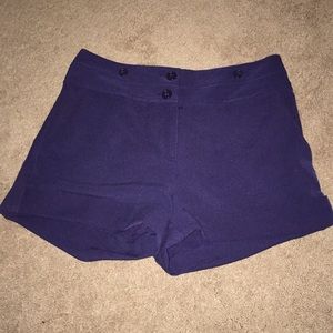 Navy blue dress shorts